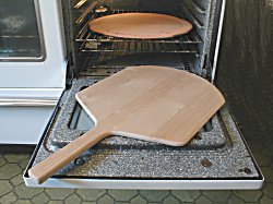 alder wood pizza peel - pizza baking supplies from Armchair World